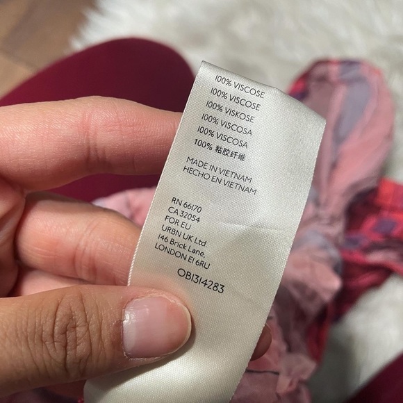 Free People Mackenzie Striped Point Collar Sleeveless Tie Wrap Top - Size Small - Picture 8 of 10